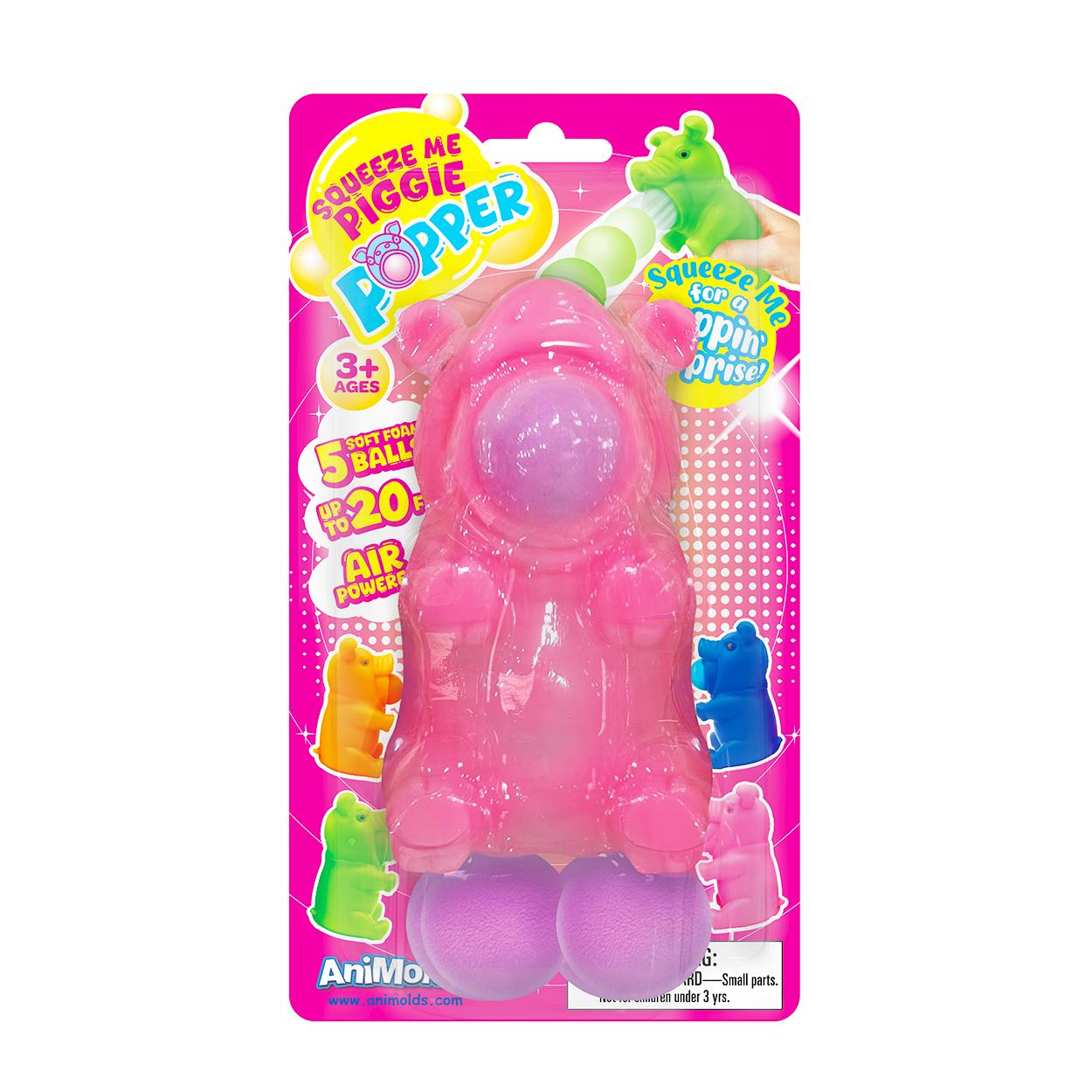 Squeeze Me Piggie Popper