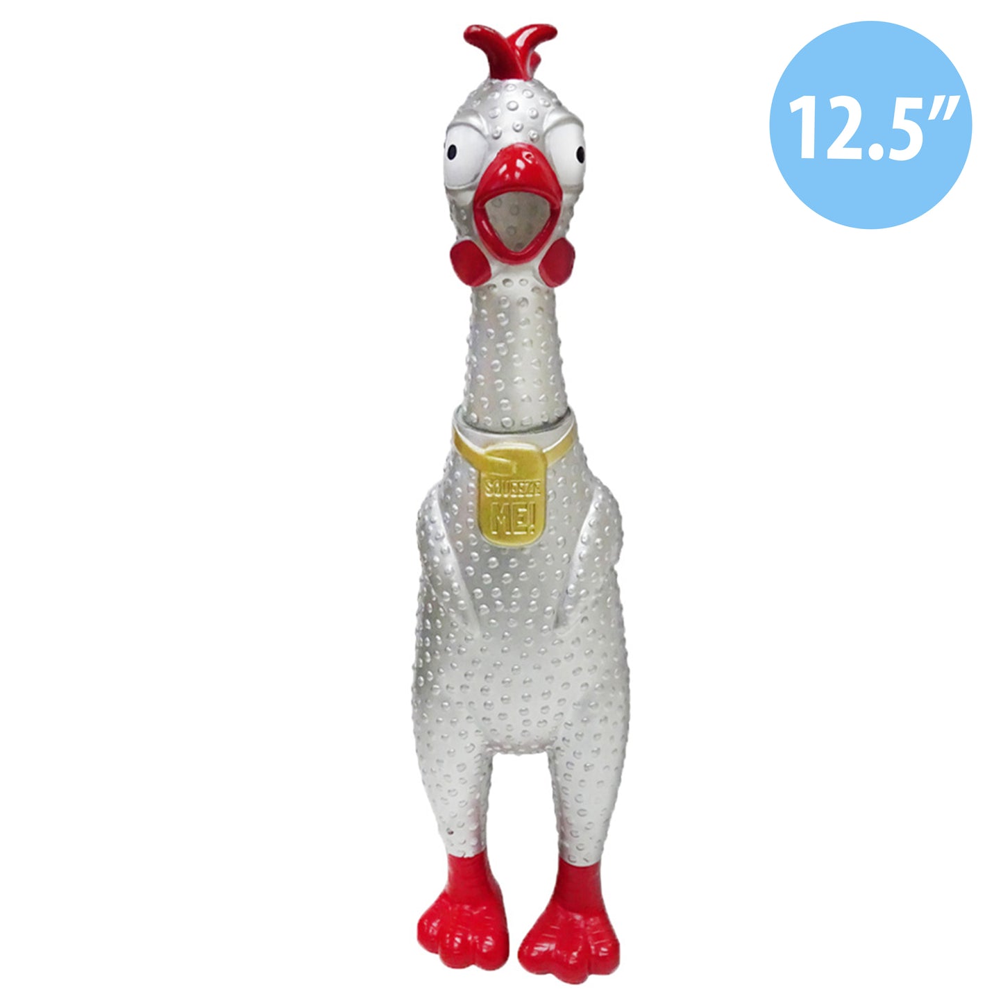 Squeeze Me Gold & Silver Chicken